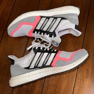 Men's Brand New Adidas Ultra boost 1.0 S&L 'Grey Scarlet' Sneakers [EF2027]